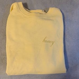 Brandy Melville “honey” crewneck